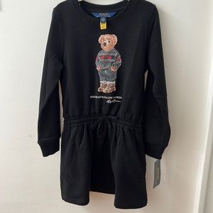 Ralph Lauren Polar Bear Fleece dress 5T